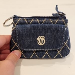 Vera Bradley Denim Coin Purse